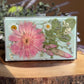 Real Flower Resin Clutch Bag – Acrylic Clear Evening Purse with Chain Strap for Women
