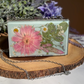Real Flower Resin Clutch Bag – Acrylic Clear Evening Purse with Chain Strap for Women