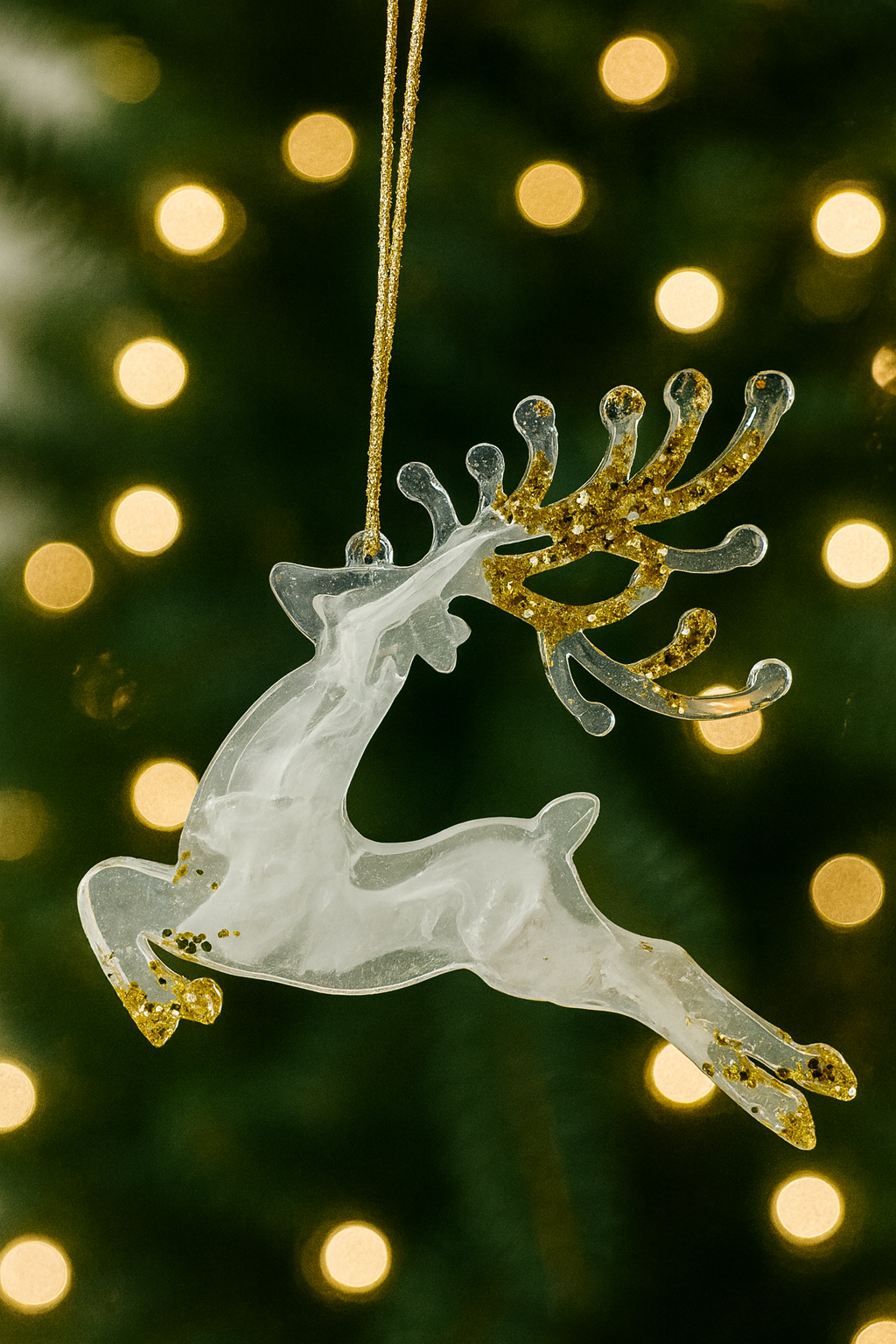 Reindeer Ornament Set of 4