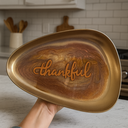 Thankful Handcrafted Resin