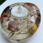 Blossoming Oval Tea Light Candle Holder