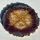 Brown Geode Shape Coasters Set