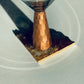 Brown Geode Shape Coasters Set