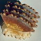 Brown Geode Shape Coasters Set