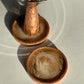 Bronze Round Shape Coasters Set