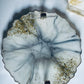 Marble Geode Design Tray Set