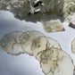 White and Gold Marble Geode Design Tray Set