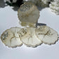 White and Gold Marble Geode Design Tray Set