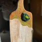 Stunning Green Geode Design Cheeseboard