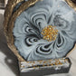 Beautiful Flower Bloom Design Resin Coasters Set