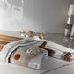Black White Cheese Board