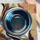 Gold, Bronze & Black Pet Feeder