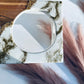 White & Gold Color Pet Feeder