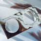 White & Gold Color Pet Feeder