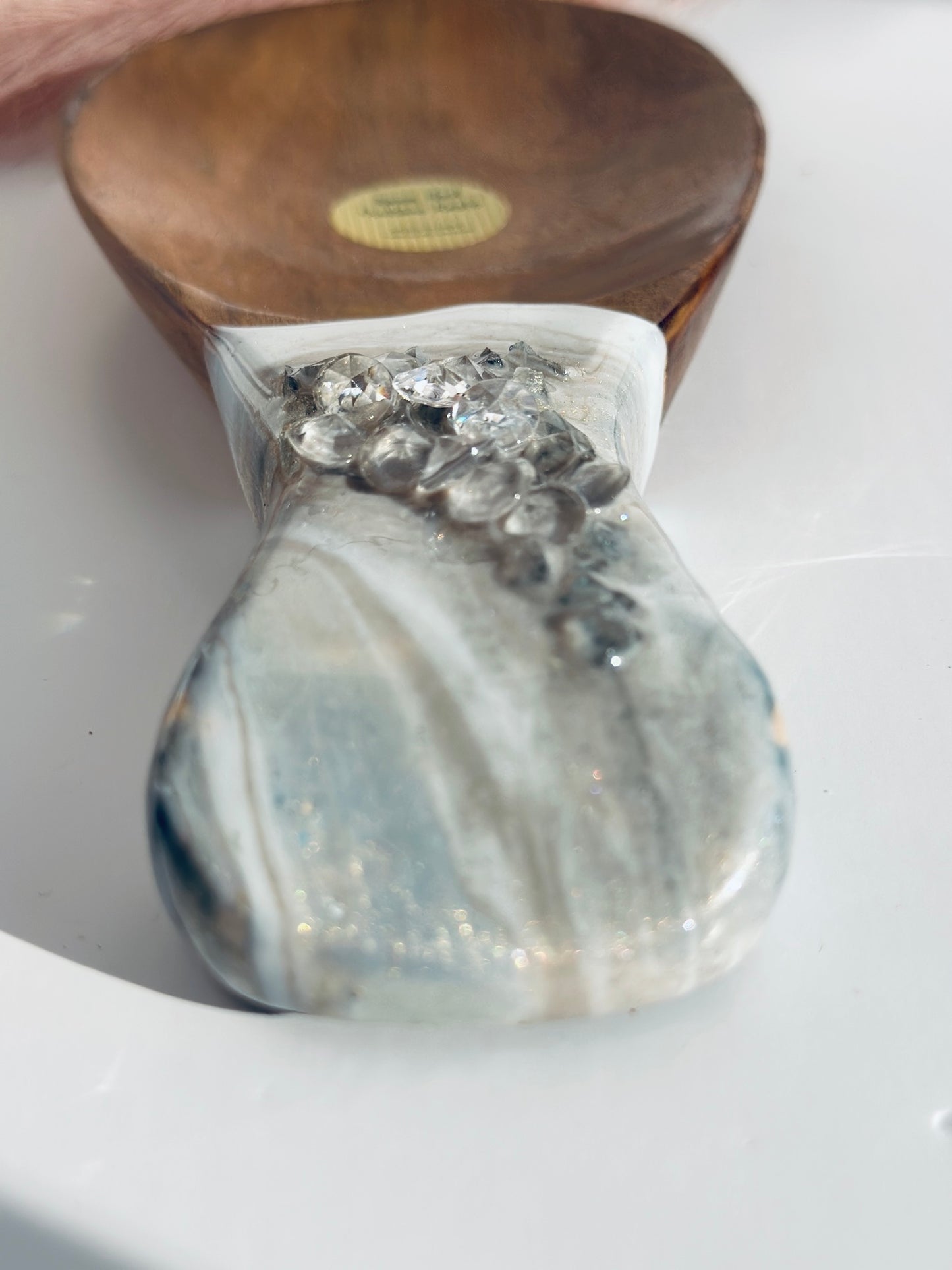 Dimond Geode Spoon Rest