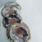 Dusty Pink Nude, beaded Cheese Board with 4 coaters