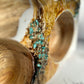 Honey,Yellow Color & Turquoise Beaded Pet Feeder