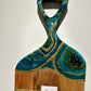 Green Geode Marble Design Cheeseboard