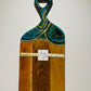 Green Geode Marble Design Cheeseboard