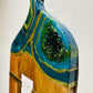 Green Geode Marble Design Cheeseboard