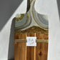 Gray and Gold Geode Design Cheeseboard