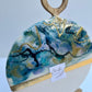 Colorful , White Wood Cheeseboard