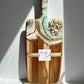 Gold Teal Marshmallow Cheese Board