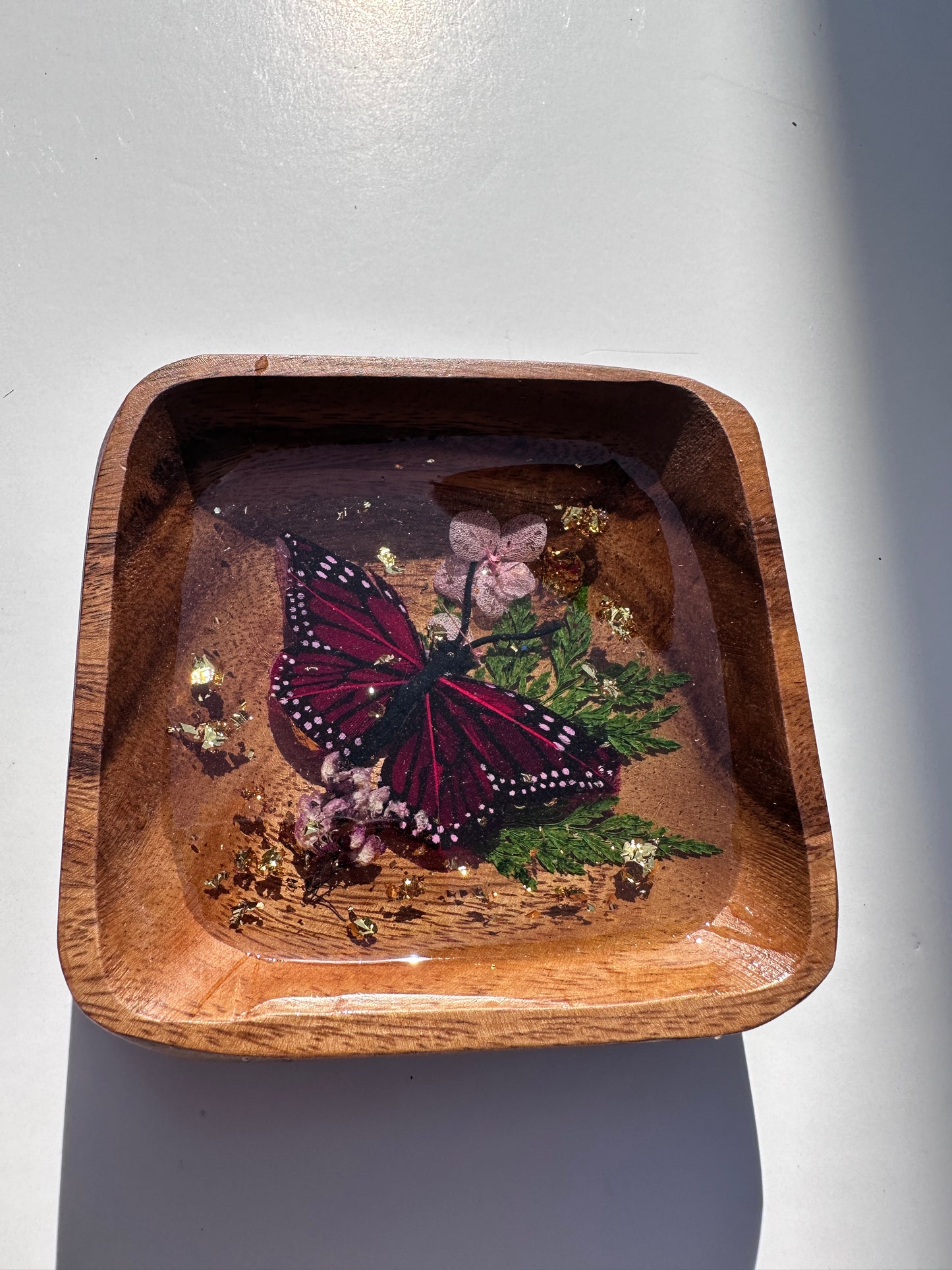 Butterfly Blossom Trinket Tray