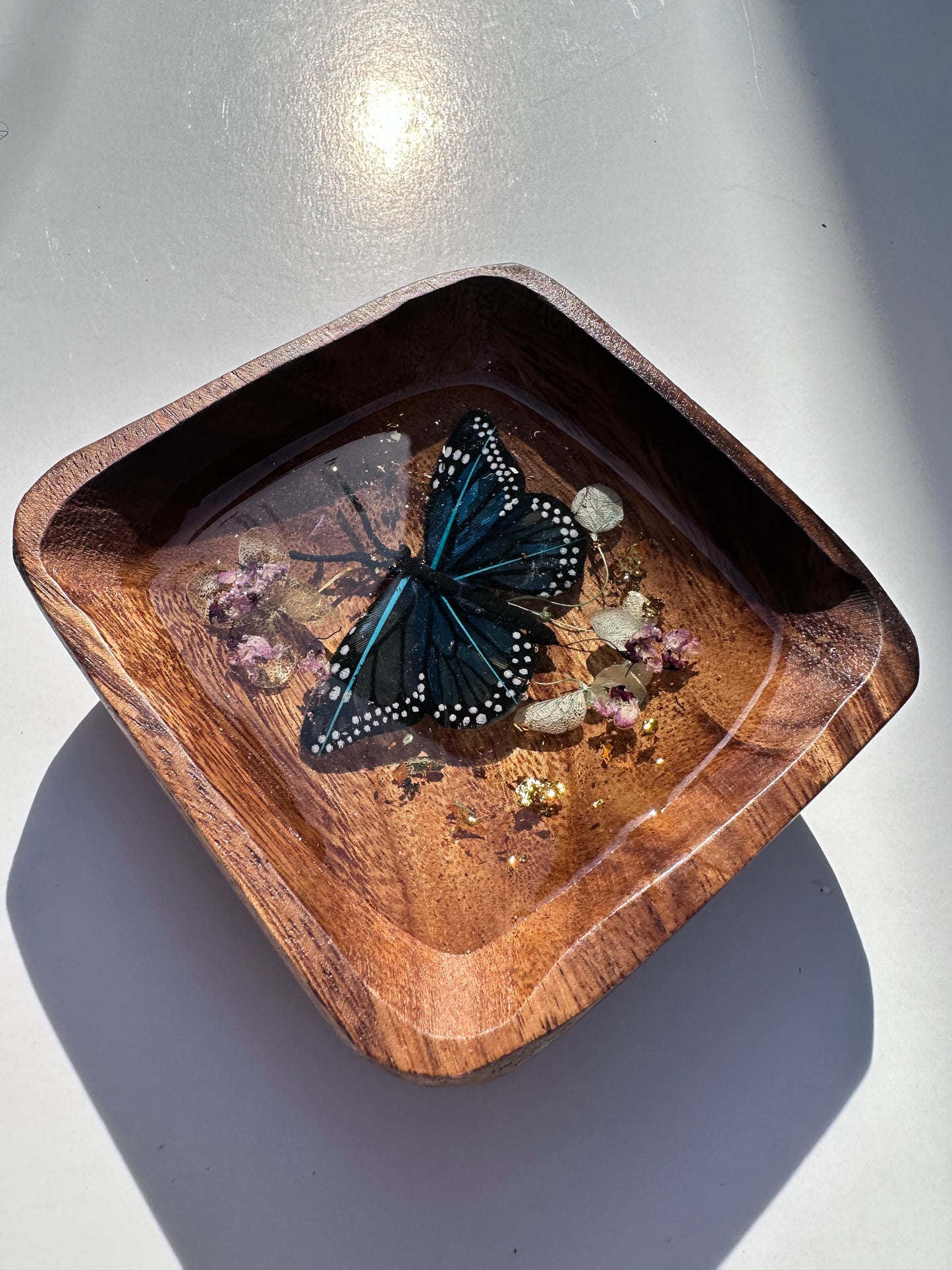 Butterfly Blossom Trinket Tray