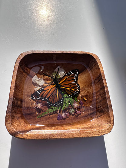 Butterfly Blossom Trinket Tray