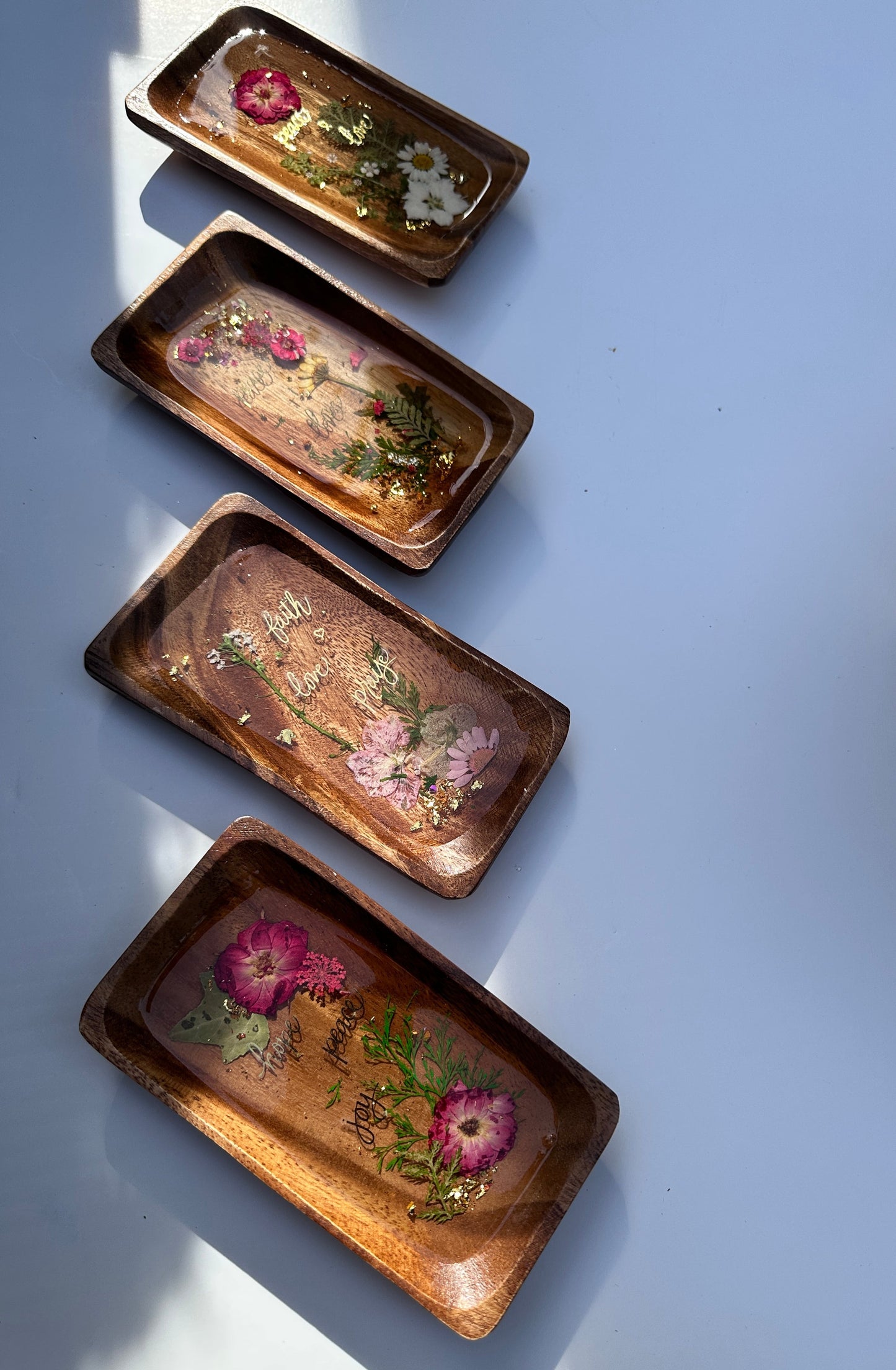 Inspirational Blossom Trinket Trays