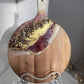 Gold Burgundy Cheese Board