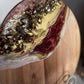 Gold Burgundy Cheese Board