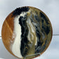 Black, White & Gold Elegance Plate Tray
