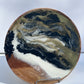 Black, White & Gold Elegance Plate Tray