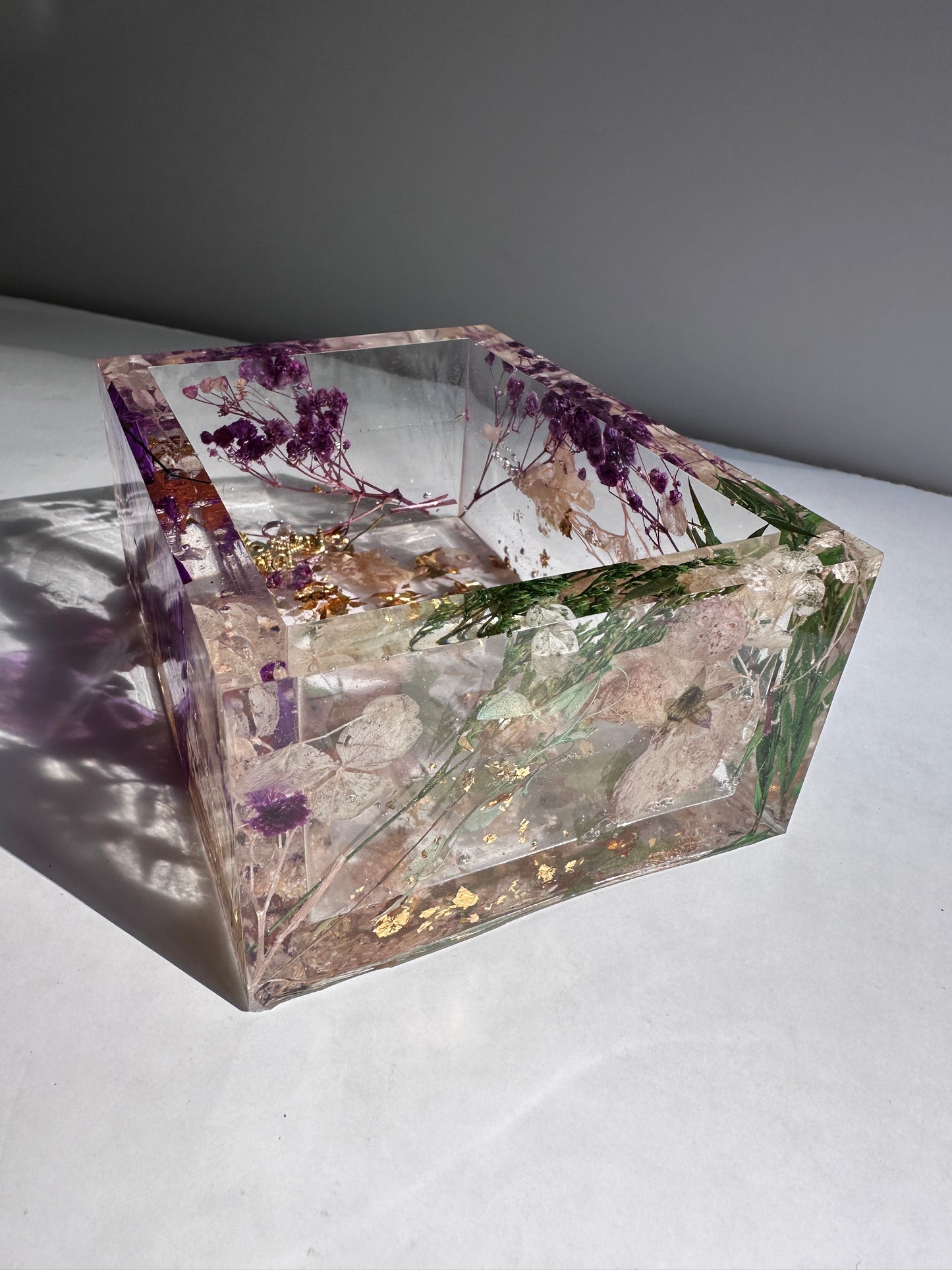 Fluttering Blossom Trinket Box