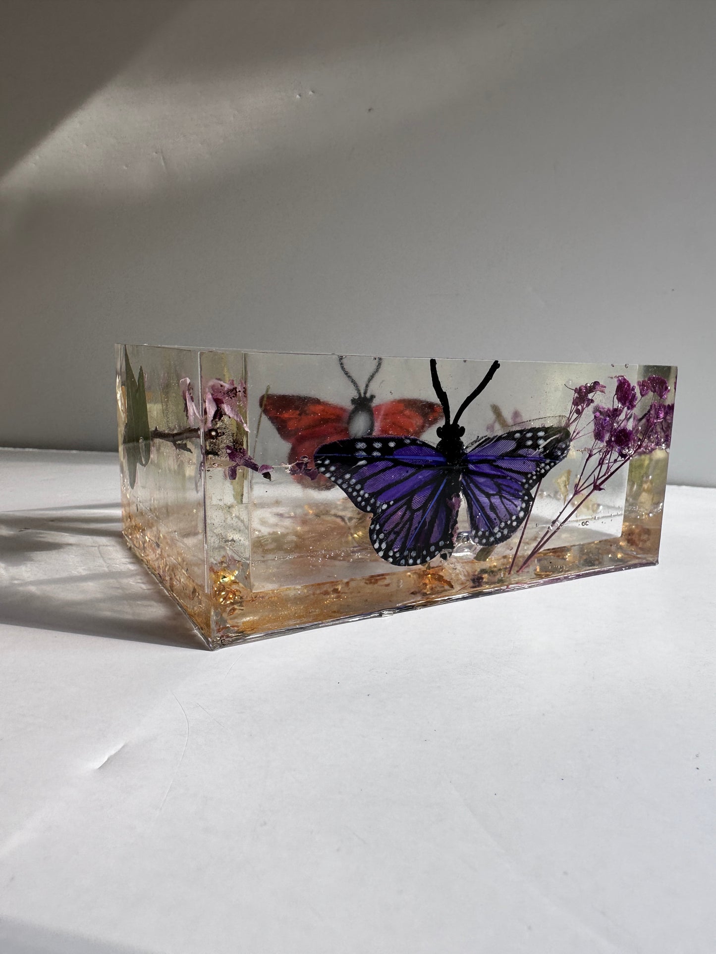 Fluttering Blossom Trinket Box