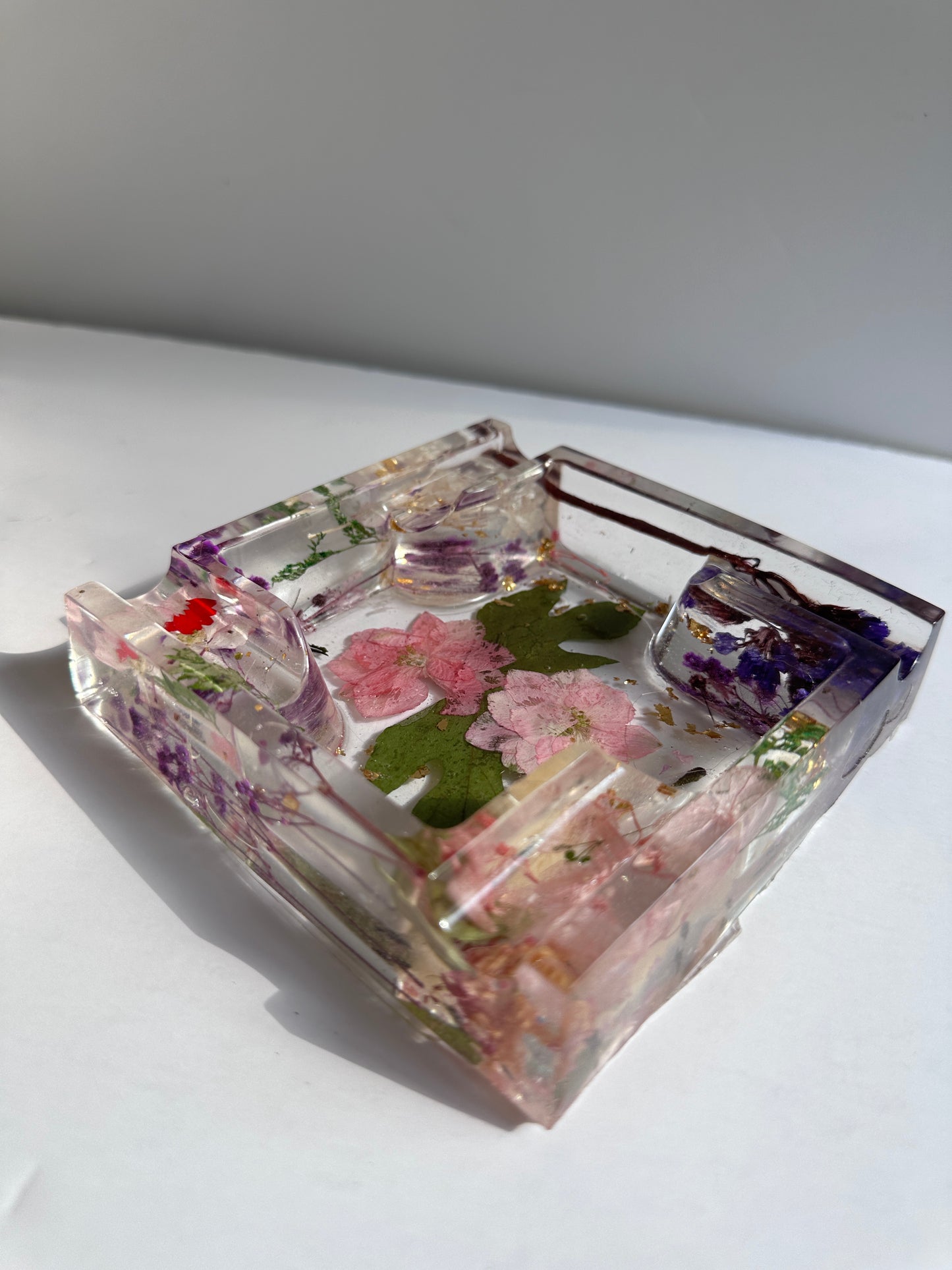 Blossom Bliss Resin Ashtray