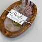Mini Crystal Oval Tray