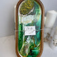 Green Long Oval Tray