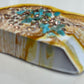Turquiose Beaded Cheese Board