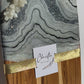 Gray Geode Pearl Elegance Cheese Board